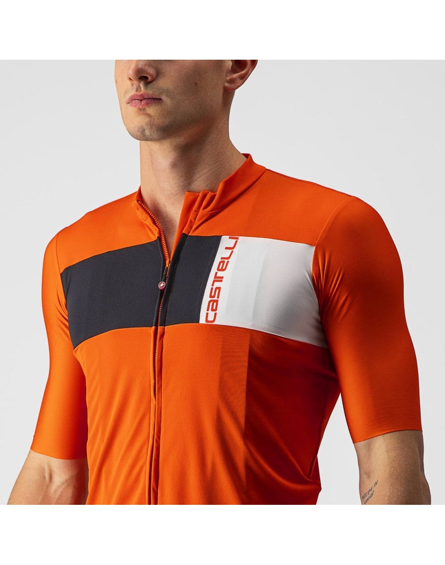 CASTELLI PROLOGO 7 JERSEY FIERY RED/LIGHT BLACK/IVORY – ferrobike.mom