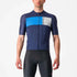 CASTELLI  PROLOGO 7 短袖騎行衣 比利時藍/藍-銀灰
