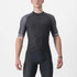 CASTELLI  ENTRATA VI JERSEY LIGHT BLACK/DARK GRAY-SILVER GRAY