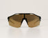 KOO ALIBI L Sunglasses LTD Z-53 Stardust Black (Dark Gold Mirror (Cat 3) Lenses