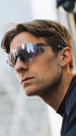KOO NEBULA Sunglasses Black Glass (Photochromic Graphite MR Lenses)