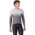 CASTELLI MEN'S UPF LONG SLEEVE JERSEY SILVER GRAY