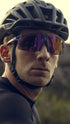 KOO HYPE Sunglasses Violet Glass Matt (Pink Mirror Lenses)
