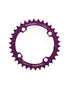 RACEFACE CHAINRING SINGLE NARROW/WIDE BCD104 34T 10-12S PURPLE