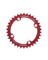 RACEFACE CHAINRING SINGLE NARROW/WIDE BCD104 34T 10-12S RED