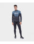 ALE SOLID THORN LS JERSEY BLACK-TURQUOISE