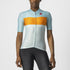 CASTELLI AERO PRO WOMEN JERSEY LIGHT ACQUA/POP ORANGE/SKYLIGHT 單車衫 