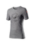 CASTELLI ARMANDO T-SHIRT MELANGE VORTEX GRAY