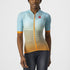 CASTELLI CLIMBER'S 2.0 W JERSEY SKYLIGHT/LIGHT ACQUA/POP ORANGE