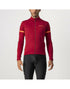 CASTELLI FONDO 2 LS JERSEY FZ PRO RED ORANGE REFLEX  單車衫 