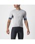 CASTELLI ENTRATA VI JERSEY SILVER GRAY/SAVILE BLUE