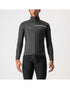 CASTELLI SQUADRA STRETCH JACKET LIGHT BLACK/DARK GRAY