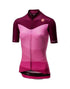 CASTELLI TABULARASA WOMEN JERSEY SS FZ ONDA CYCLAMEN