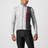CASTELLI TRAGUARDO JERSEY FZ SILVER GRAY/DARK GRAY