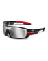 KOO OPEN Sunglasses Black Red Smoke Mirror Lenses