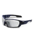 KOO OPEN Sunglasses Blue Matt Smoke Mirror Lenses