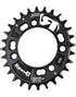 ROTOR 山地 Q齒環 - BCD76x4 - X1 - 黑色